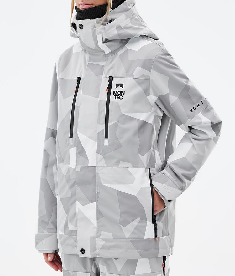 Montec Fawk W Snowboardjakke Dame Snow Camo, Bilde 8 av 10