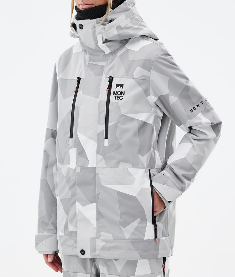 Montec Fawk W Snowboardjakke Dame Snow Camo