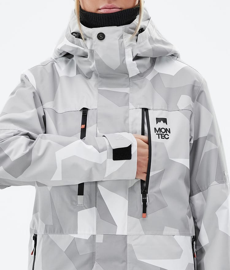 Montec Fawk W Snowboardjakke Dame Snow Camo, Bilde 9 av 10
