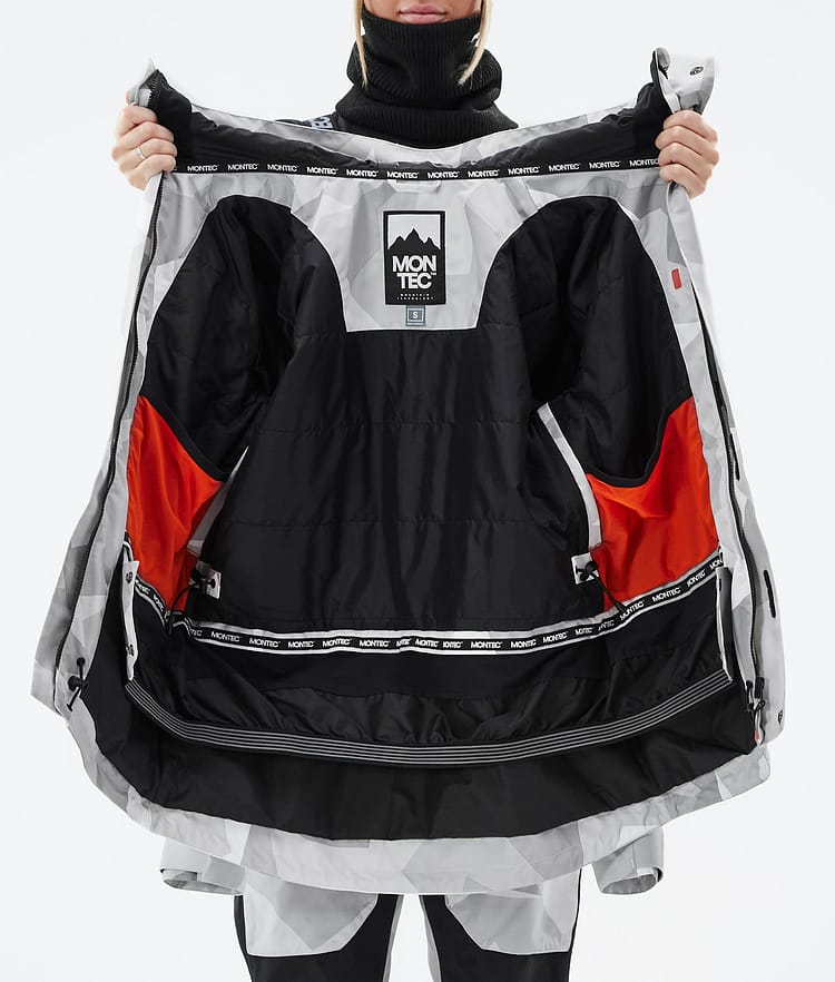 Montec Fawk W Snowboardjakke Dame Snow Camo, Bilde 10 av 10
