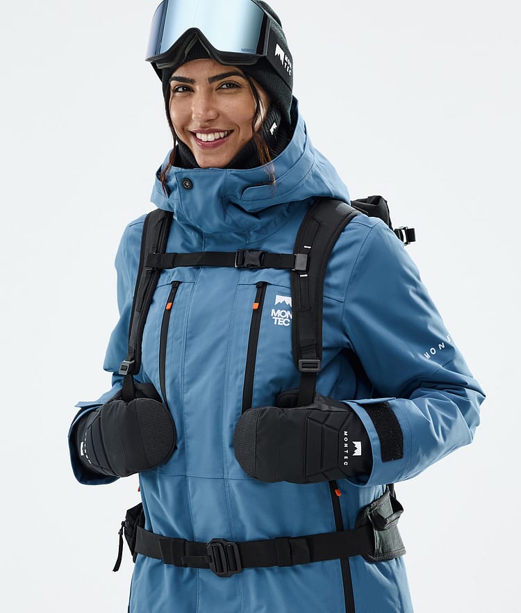 Montec Fawk W Snowboardjakke Dame Blue Steel Renewed, Bilde 2 av 10