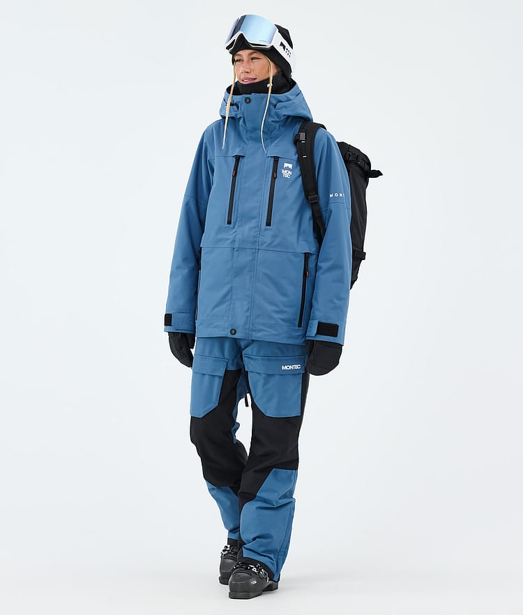 Montec Fawk W Skijakke Dame Blue Steel, Bilde 2 av 9