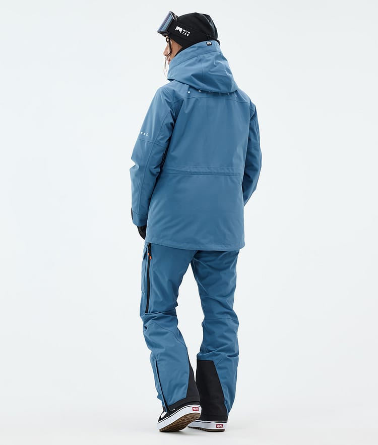 Montec Fawk W Snowboardjakke Dame Blue Steel Renewed, Bilde 5 av 10