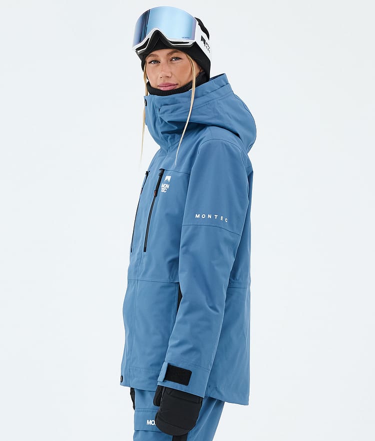 Montec Fawk W Snowboardjakke Dame Blue Steel Renewed, Bilde 5 av 9