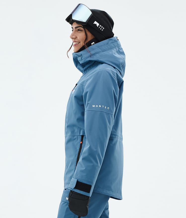 Montec Fawk W Snowboardjakke Dame Blue Steel Renewed, Bilde 6 av 10