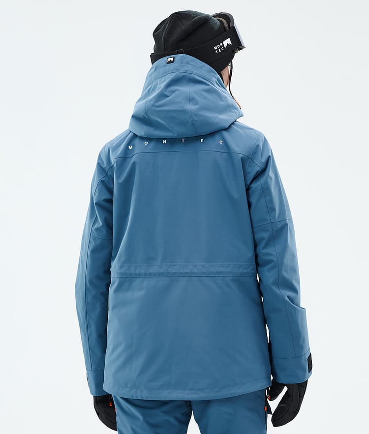 Montec Fawk W Snowboardjakke Dame Blue Steel Renewed, Bilde 7 av 10