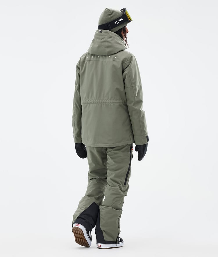 Montec Fawk W Snowboardjakke Dame Greenish Renewed, Bilde 4 av 9