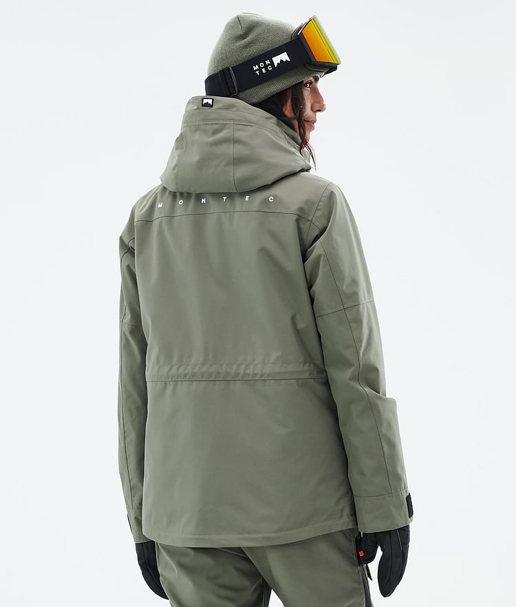 Montec Fawk W Snowboardjakke Dame Greenish Renewed, Bilde 6 av 9
