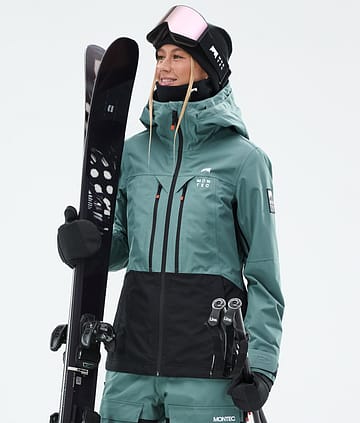 Montec Moss W Skijakke Dame Atlantic/Black