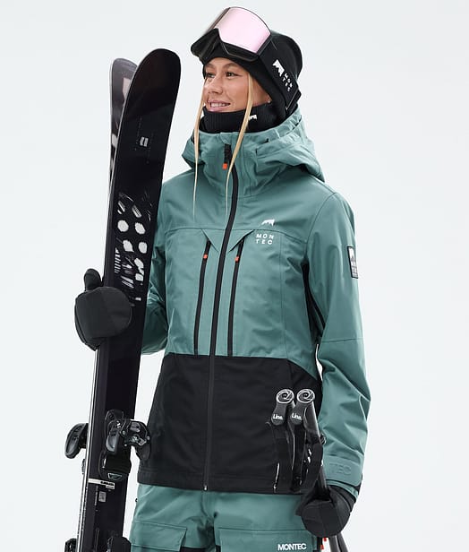 Montec Moss W Skijakke Dame Atlantic/Black