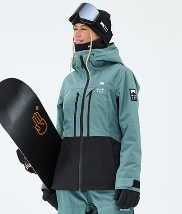 Montec Moss W Snowboardjakke Atlantic/Black