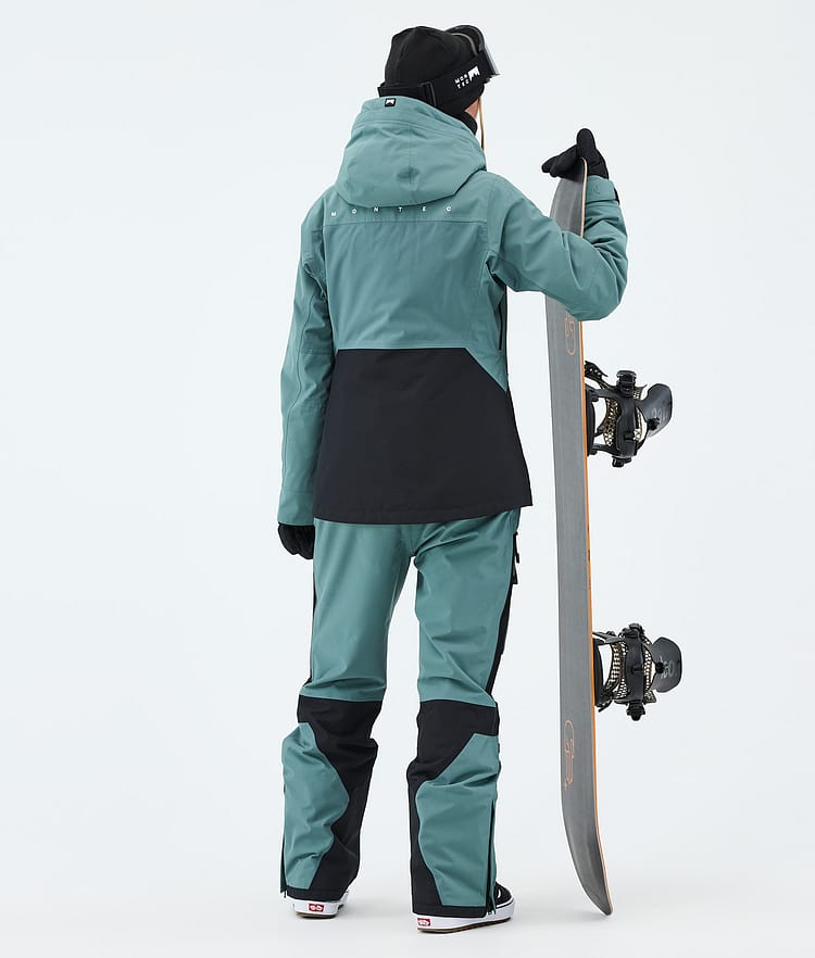 Montec Moss W Snowboardjakke Dame Atlantic/Black, Image 3 of 9