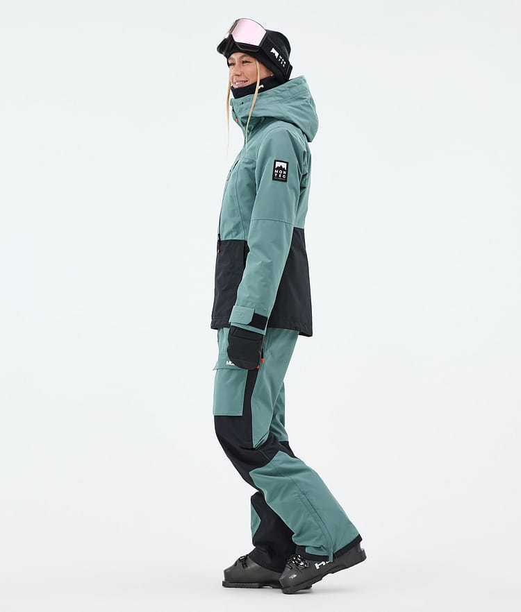 Montec Moss W Skijakke Dame Atlantic/Black, Bilde 4 av 10
