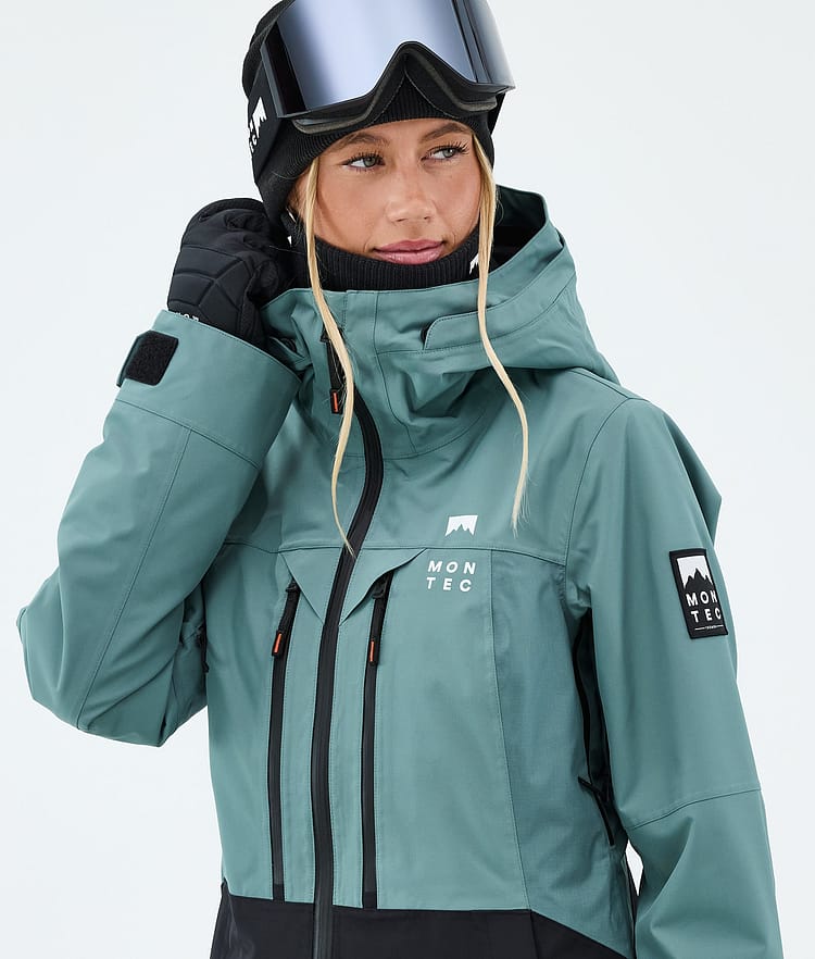 Montec Moss W Snowboardjakke Dame Atlantic/Black, Image 4 of 9