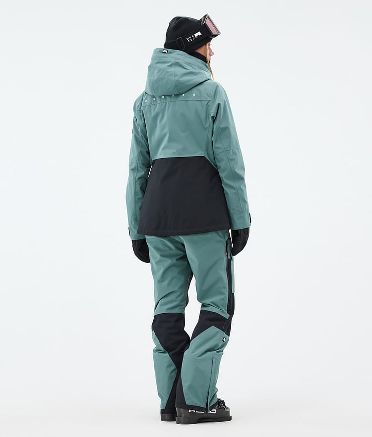 Montec Moss W Skijakke Dame Atlantic/Black, Bilde 5 av 10