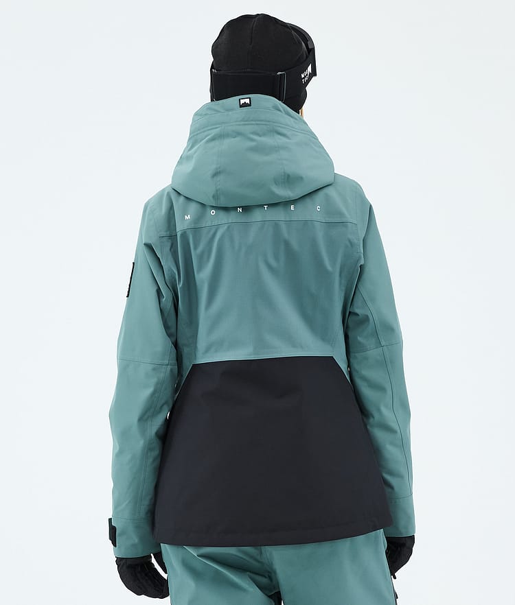 Montec Moss W Snowboardjakke Dame Atlantic/Black, Image 6 of 9