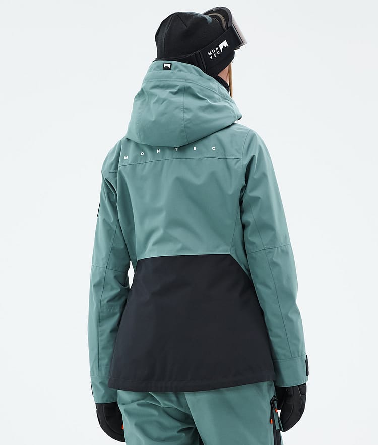 Montec Moss W Snowboardjakke Dame Atlantic/Black Renewed, Bilde 7 av 10