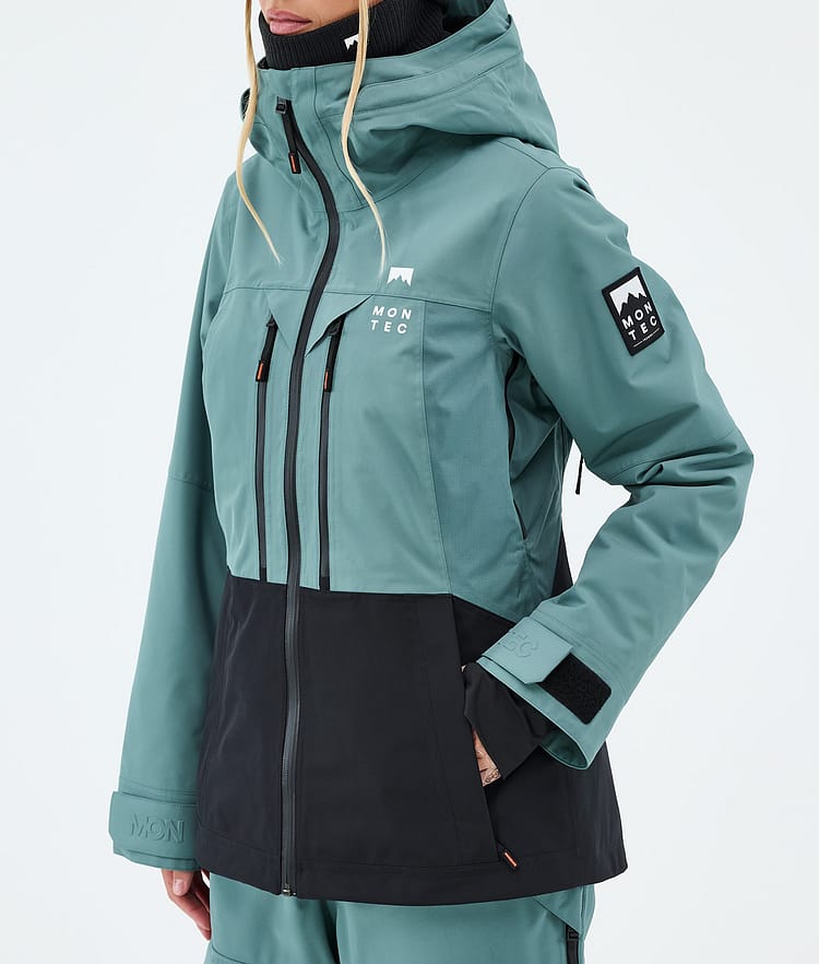 Montec Moss W Snowboardjakke Dame Atlantic/Black, Image 7 of 9