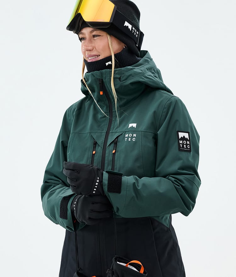 Montec Moss W Snowboardjakke Dame Dark Atlantic/Black Renewed, Bilde 2 av 10