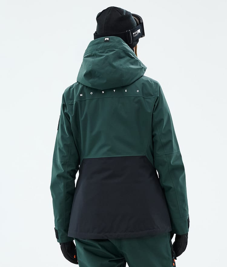Montec Moss W Snowboardjakke Dame Dark Atlantic/Black Renewed, Bilde 7 av 10