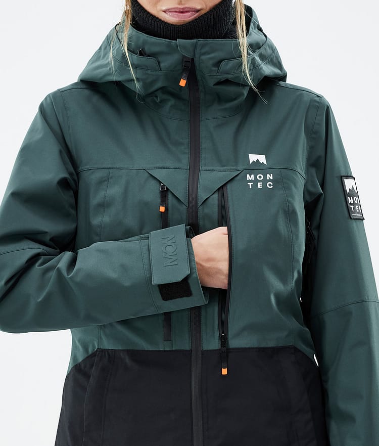 Montec Moss W Snowboardjakke Dame Dark Atlantic/Black