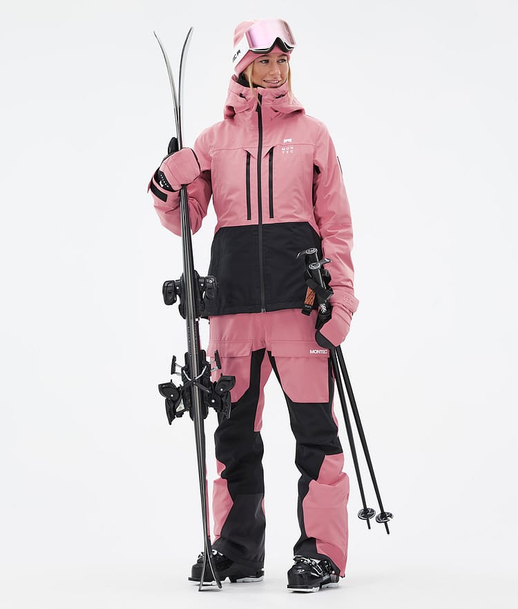 Montec Moss W Skijakke Dame Pink/Black