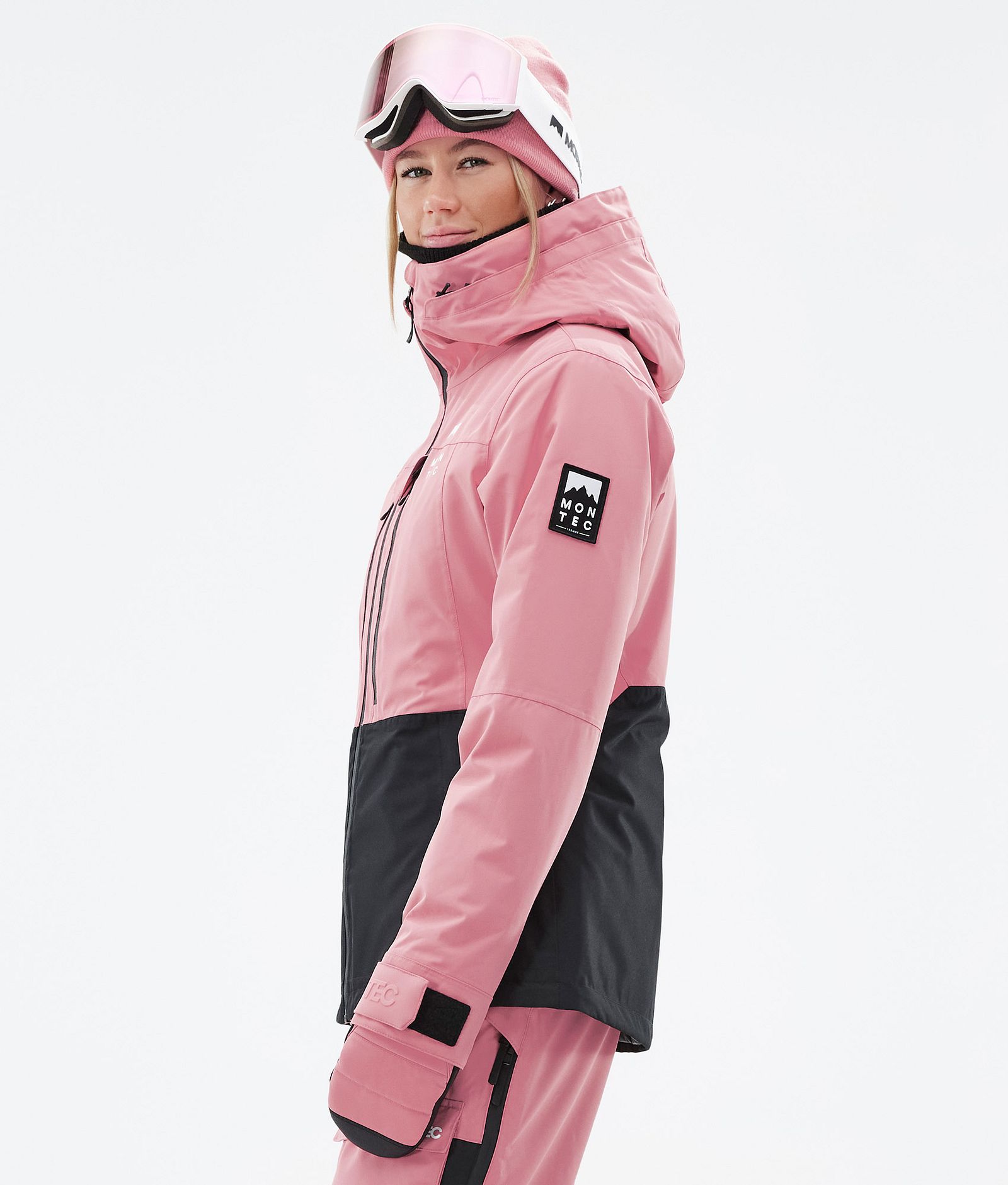 Montec Moss W Skijakke Dame Pink/Black, Bilde 6 av 10