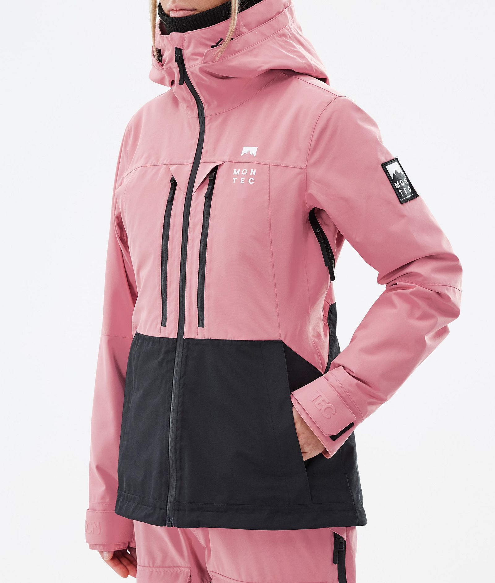 Montec Moss W Skijakke Dame Pink/Black, Bilde 8 av 10