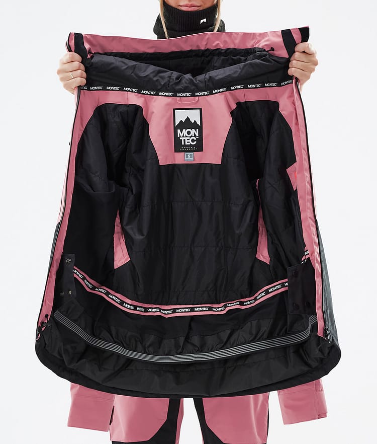 Montec Moss W Snowboardjakke Dame Pink/Black