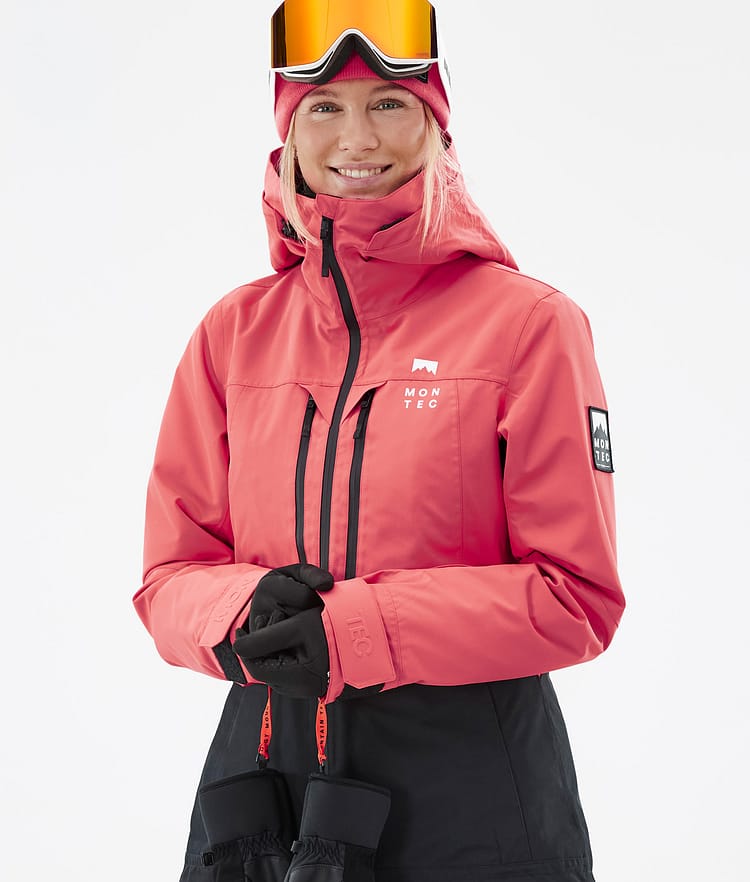 Montec Moss W Snowboardjakke Dame Coral/Black