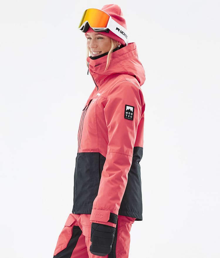 Montec Moss W Snowboardjakke Dame Coral/Black