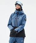 Montec Moss W Snowboardjakke Dame Blue Steel/Black Renewed, Bilde 1 av 10