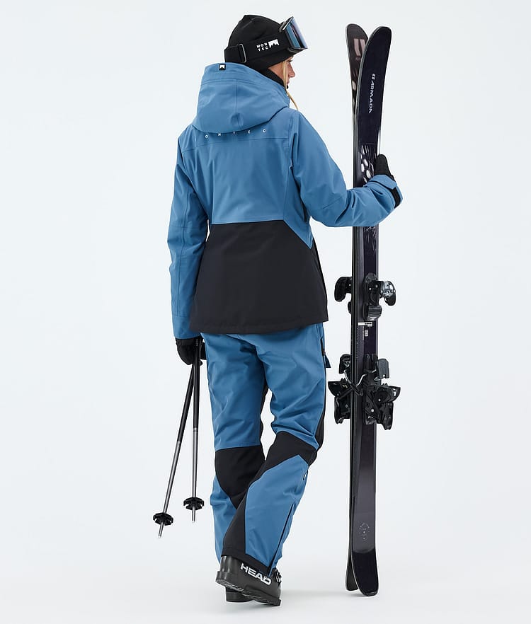 Montec Moss W Skijakke Dame Blue Steel/Black, Bilde 3 av 9