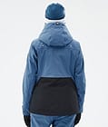 Montec Moss W Snowboardjakke Dame Blue Steel/Black Renewed, Bilde 7 av 10