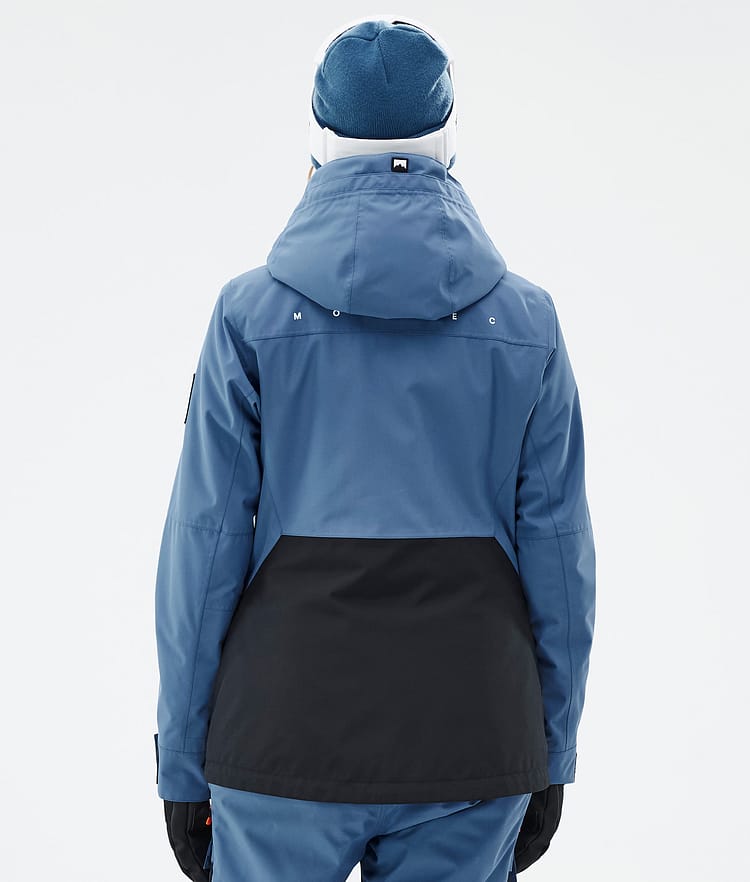 Montec Moss W Snowboardjakke Dame Blue Steel/Black