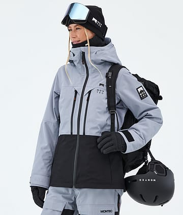 Montec Moss W Snowboardjakke Soft Blue/Black