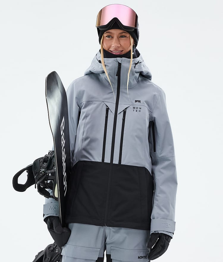 Montec Moss W Snowboardjakke Dame Soft Blue/Black, Bilde 1 av 10
