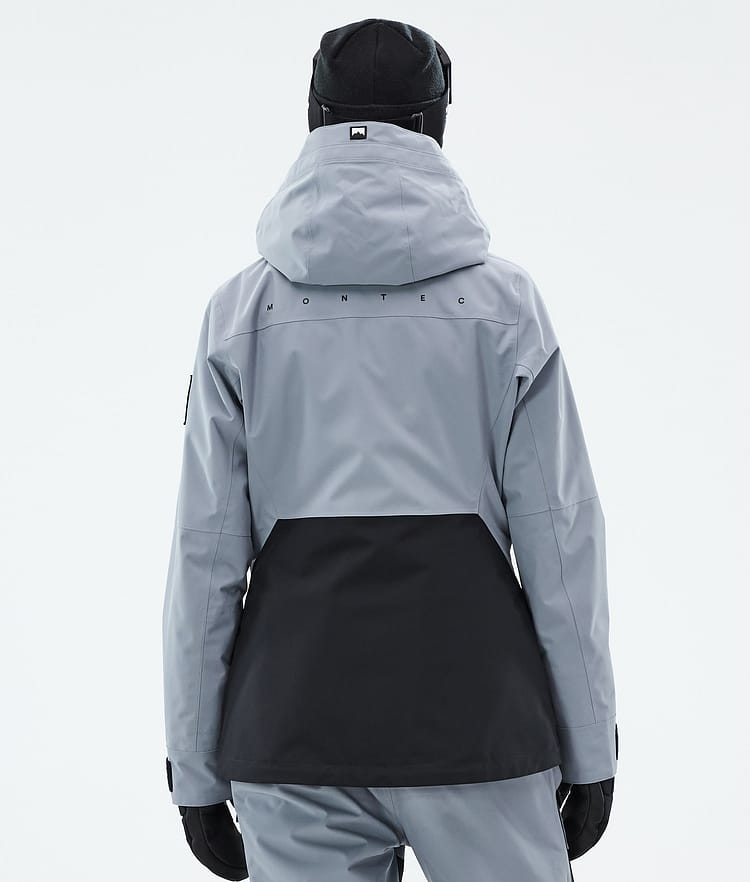 Montec Moss W Skijakke Dame Soft Blue/Black, Bilde 7 av 10