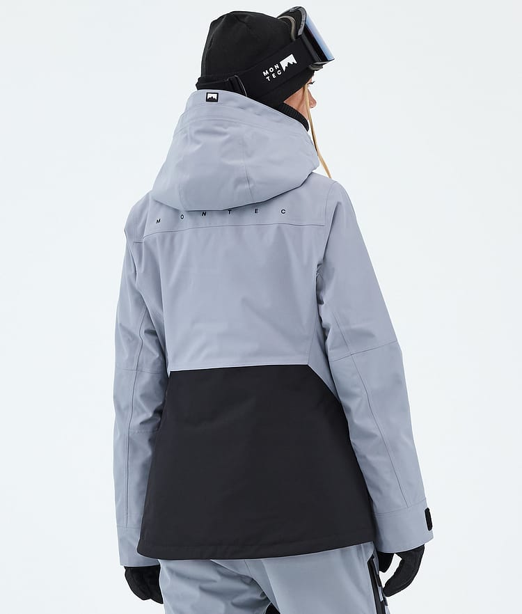 Montec Moss W Snowboardjakke Dame Soft Blue/Black, Image 6 of 9