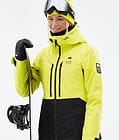 Montec Moss W Snowboardjakke Dame Bright Yellow/Black Renewed, Bilde 2 av 10