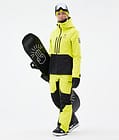Montec Moss W Snowboardjakke Dame Bright Yellow/Black Renewed, Bilde 3 av 10