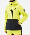 Montec Moss W Snowboardjakke Dame Bright Yellow/Black Renewed, Bilde 8 av 10