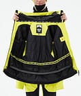 Montec Moss W Skijakke Dame Bright Yellow/Black, Bilde 10 av 10