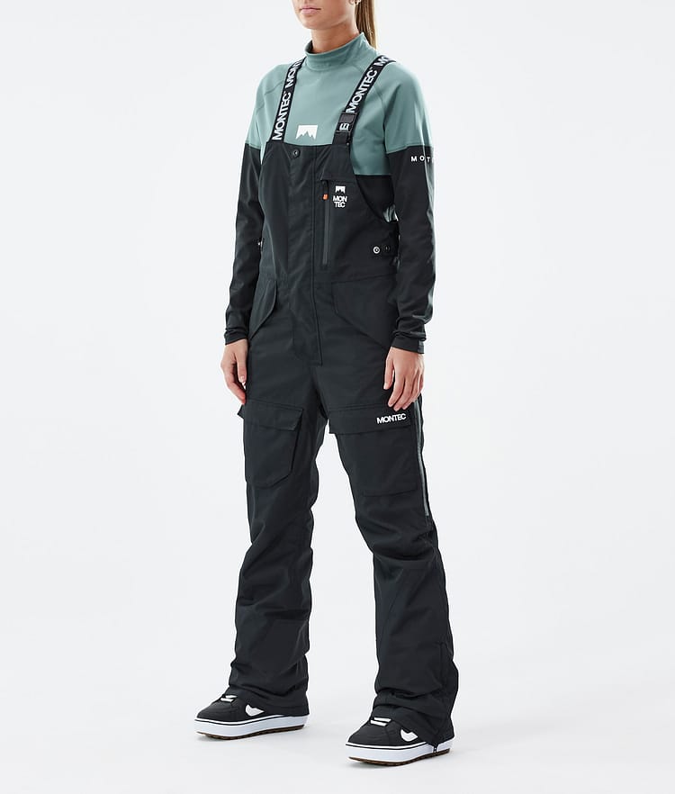 Montec Fawk W Snowboardbukse Dame Black Renewed, Bilde 1 av 7