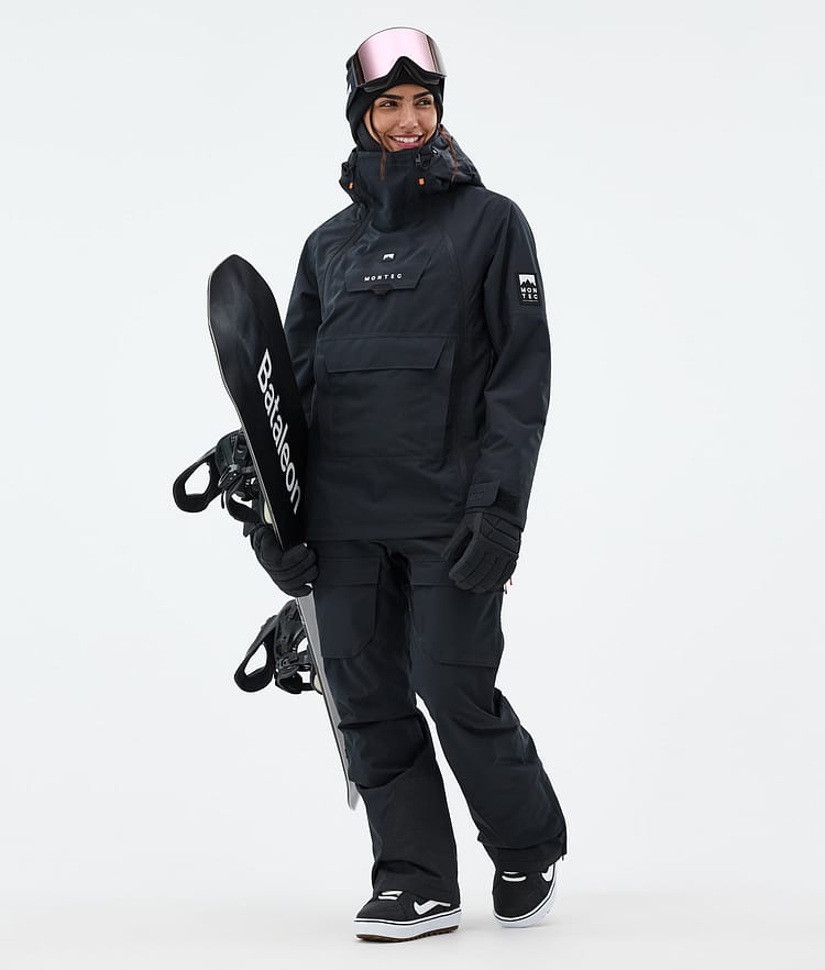 Montec Fawk W Snowboardbukse Dame Black Renewed, Bilde 2 av 7