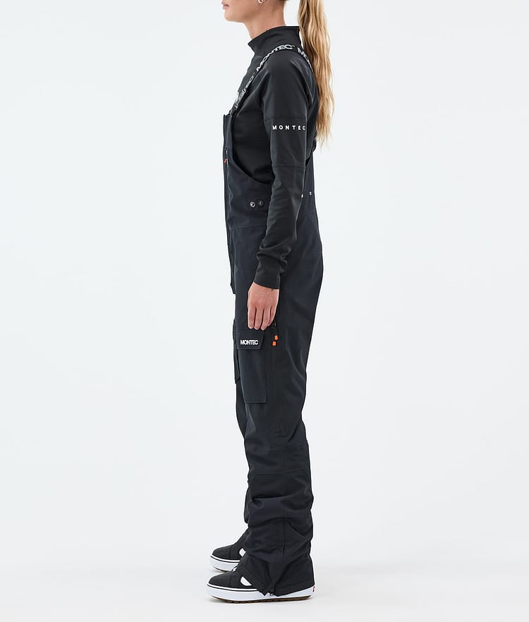 Montec Fawk W Snowboardbukse Dame Black Renewed, Bilde 3 av 7