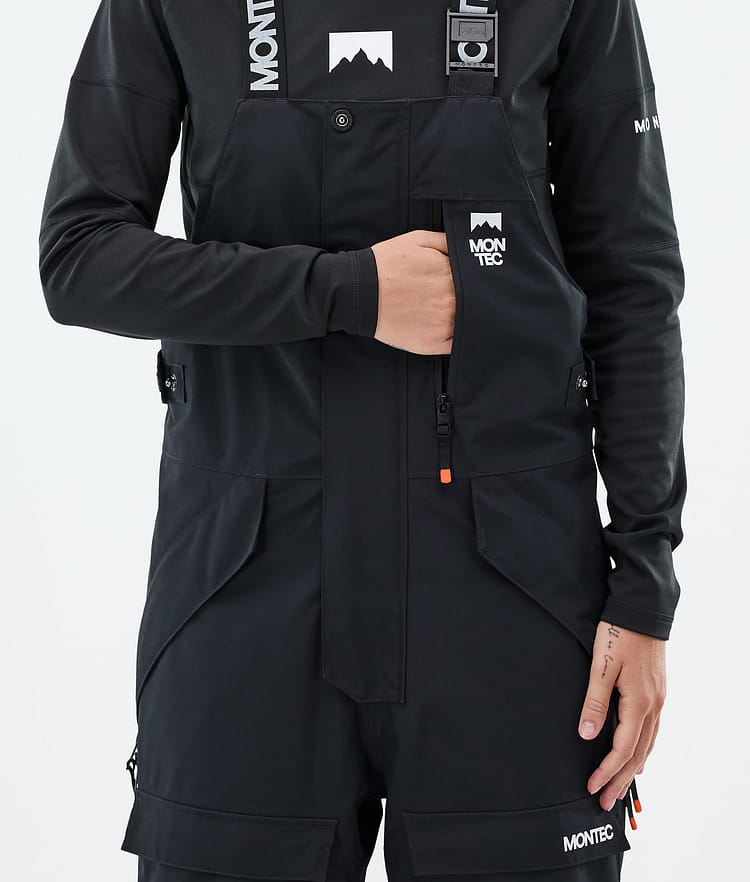 Montec Fawk W Snowboardbukse Dame Black Renewed, Bilde 6 av 7