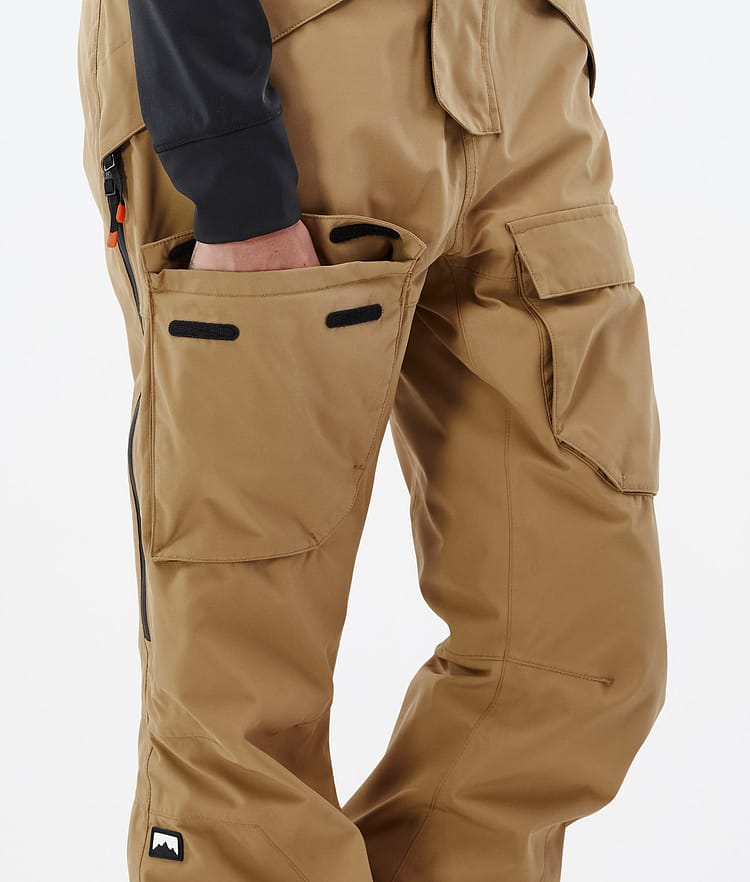 Montec Fawk W Snowboardbukse Dame Gold, Bilde 6 av 6