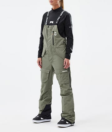 Montec Fawk W Snowboardbukse Dame Greenish Renewed