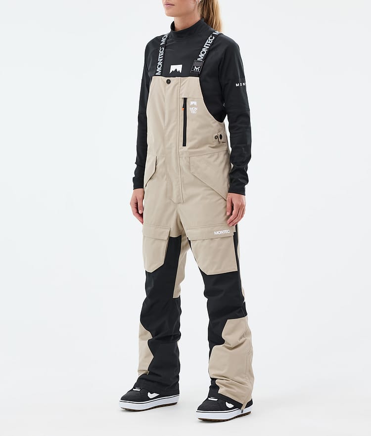 Montec Fawk W Snowboardbukse Dame Sand/Black, Bilde 1 av 7